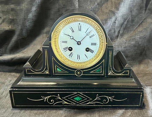 Antique french marble clock