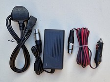 Scanprobe Maxprobe drain inspection camera charger, 4 pin set, 240V & 12V