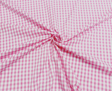 Gingham Fabric School Uniform