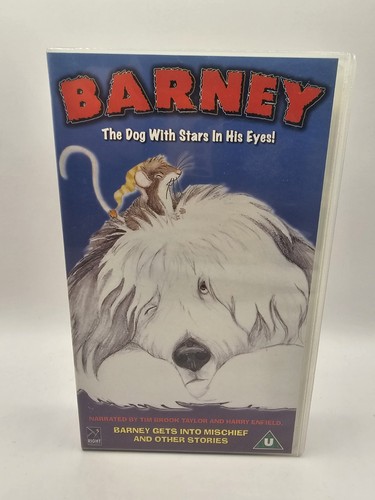 Barney the dog with - the, stars