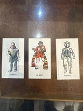 Doctor Who Weetabix cards - unbroken 1975 - Cyberman, Ice Warrior