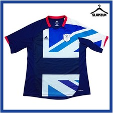 Team GB Olympic Kit Football Shirt Adidas XL Home Great Britain Jersey 2012 DD11