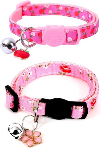 Pack cat collars - 2, adjustable
