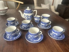 Early Staffordshire Blue White