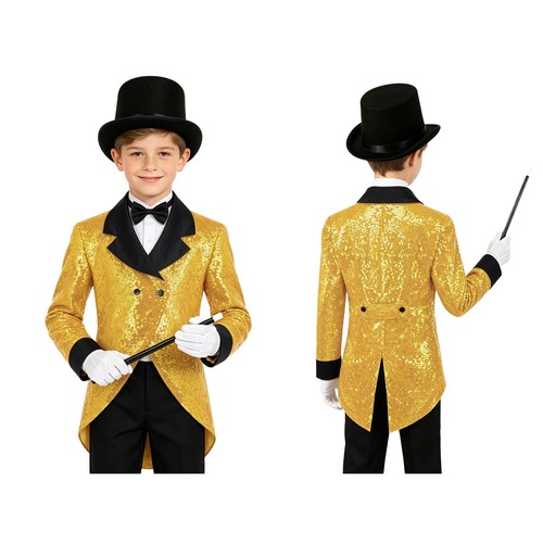 Boys sequins blazers glitter - sequins,
