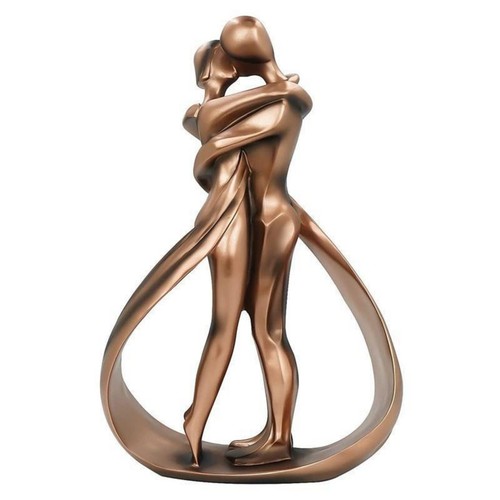 Resin couple figurine - resin,