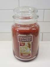 Yankee Candle Sugared Cinnamon Apple - Large Jar Candle 22 oz BRAND NEW