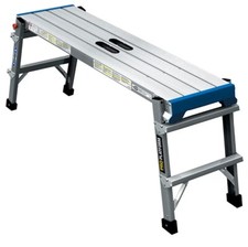 Folding work platform bench - work,