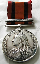 1 CLASP (ENTITLED 3) QSA QUEENS SOUTH AFRICA MEDAL PTE WILSON MIDDLESEX REGT. 
