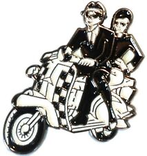 SKA Couple Scooter MOD Badge