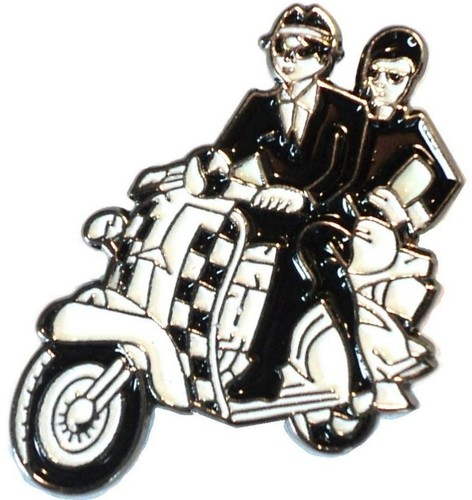 Ska couple scooter - couple, mod