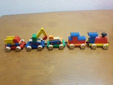 Wooden Train With Work