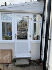 White UPVC Conservatory