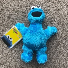 Cookie Monster small soft plush toy* labels still intact 