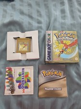 Pokémon gold game boy - gold, boxed