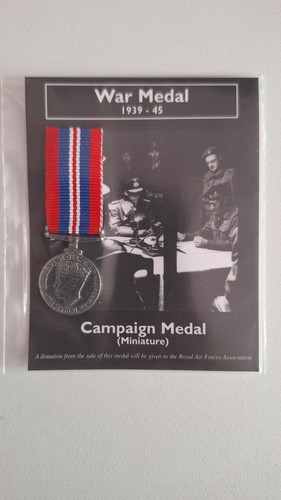 Miniature war medal 1939 - miniature,
