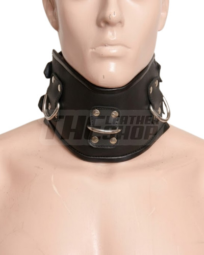 Genuine leather posture - leather, collar