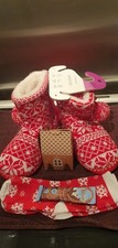 Christmas Slipperboots and Socks and Hot Chocolate Gift Set Christmas Gift