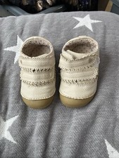 Baby Girl Soft Beige Shoes Size 3