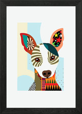 rat terrier art Framed Wall