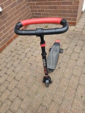 Rollplay 24V Wave Catcher Battery Operated Electric Scooter Toy - Black/Red