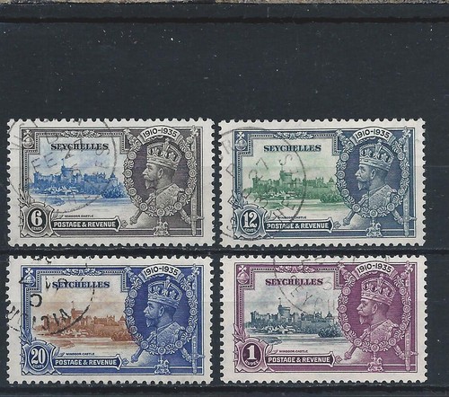 Seychelles 1935 silver jubilee - seychelles,