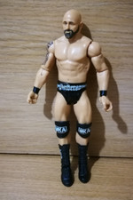 WWE wrestling figure Karl Anderson Action black trunks and knees pads ka