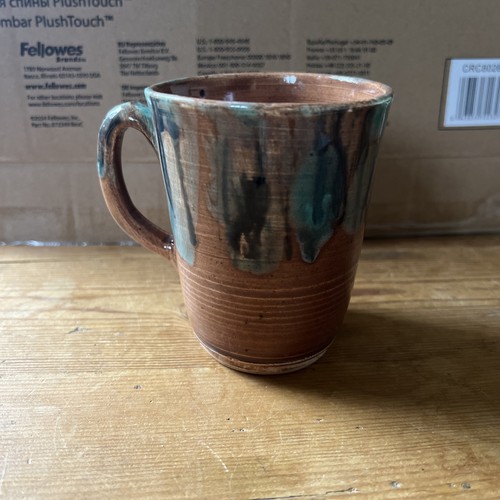 Irish studio pottery mug - irish,
