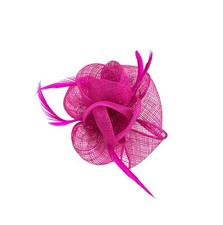 Small Feather Flower Hair Hat