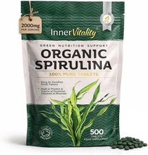 Organic Spirulina 500 Pure