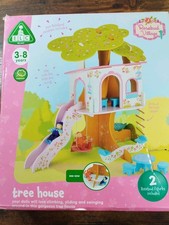 ELC - Early Learning Centre Rosebud Wooden Tree Doll House 