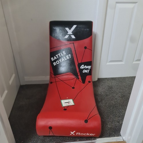 Rocker folding gaming chair - x,