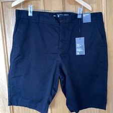 Primark Black Cotton Shorts 38