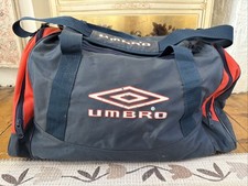 Vintage Umbro Training Bag Holdall Gym Shoulder Strap 90s Retro