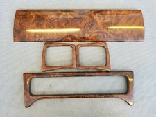 NEW JAGUAR XJ 300 SERIES DASH VENEER KIT HNA9801CBLEG FIGURED WALNUT WITH SATNAV