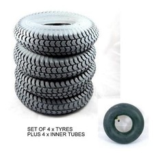 4 Grey Block Mobility Scooter