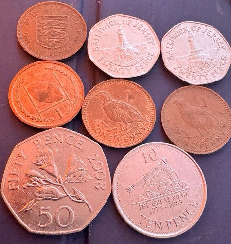 Coins guernsey - guernsey, low