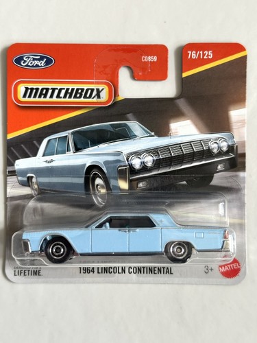 Matchbox 1964 lincoln - matchbox,