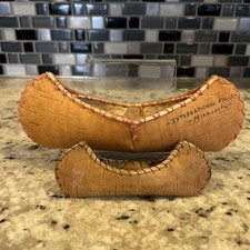Set of 2 Vtg Native Hand Made