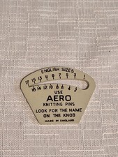 AERO Knitting needles gauge