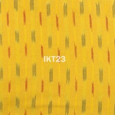 Ikat Hand Woven Cotton Fabric