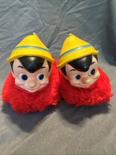 Vtg Pinocchio Slippers