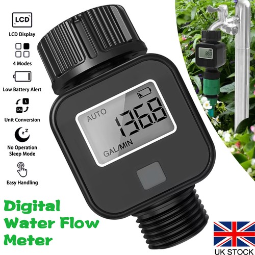 Digital water flow meter ipx5 - digital,