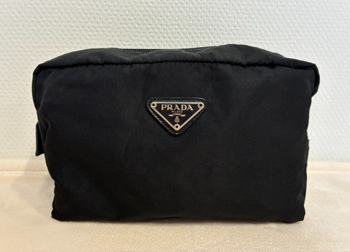 Prada pouch tessuto triangular - prada,