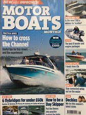 Broom 430, Sealine F380, Fletcher & Bayliner 288 in Motor Boats Monthly (08/14) 