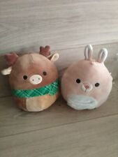 Squishmallows Ruby Reindeer Quinn Kangaroo 8 Inch Plush Soft Toys