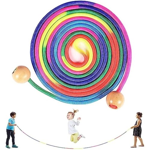 Rainbow long rope jump - 5m,