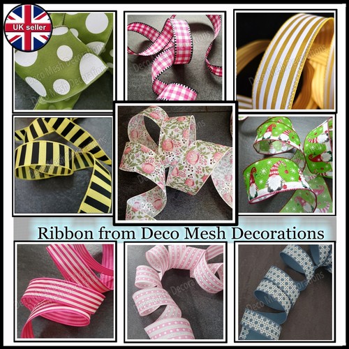 Ribbon wired edge usa style - wired,