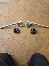 bar risers with adjustable clip ons