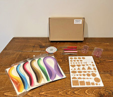 Paper Quilling Set - Quilling Kit for Paper Craft - Tools, Board and Papers